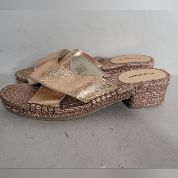 Jeffrey Campbell Monada Espadrille Slides SZ 8 - Picture 4 of 6